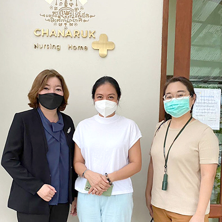 การกายภาพบำบัด โดยหุ่นยนต์ @ชนารักษ์เนอร์สซิ่งโฮม