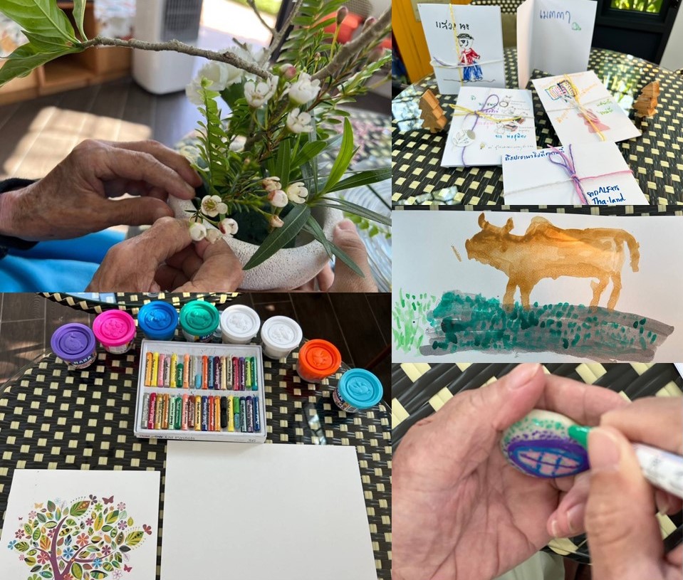 การใช้ศิลปะบำบัด (Art Therapy)