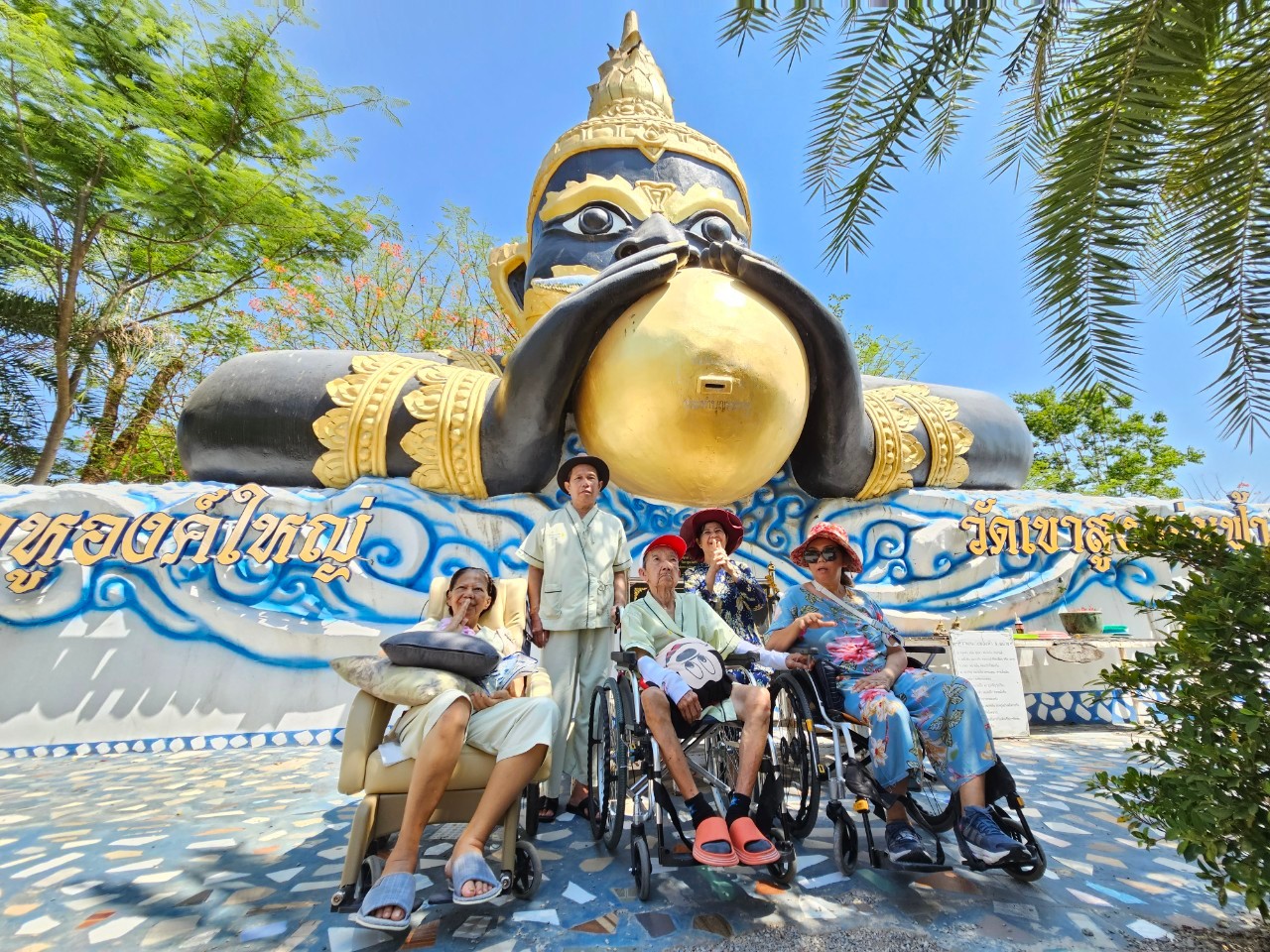 กิจกรรมนอกสถานที่ วัดเขาสูงแจ่มฟ้า