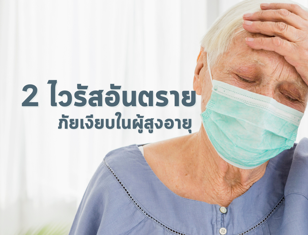 ไข้หวัดใหญ่ & งูสวัด: 2 ไวรัสอันตรายต่อผู้สูงอายุ เช็คอาการ วิธีรักษา และแนวทางป้องกัน